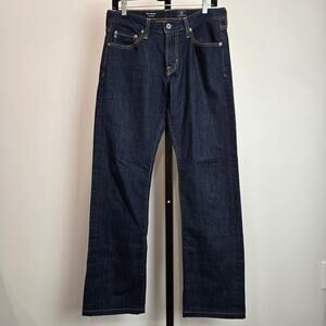 Adriano Goldschmied AG The Protege Denim Jeans Dark Wash Straight Leg 30x34 Men